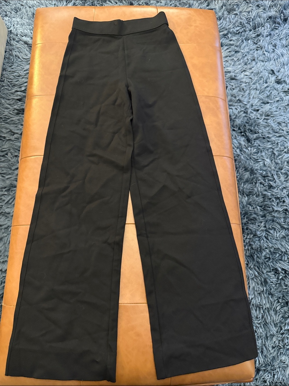 Rag & Bone Comfy Black Wide-Leg Women's Pants